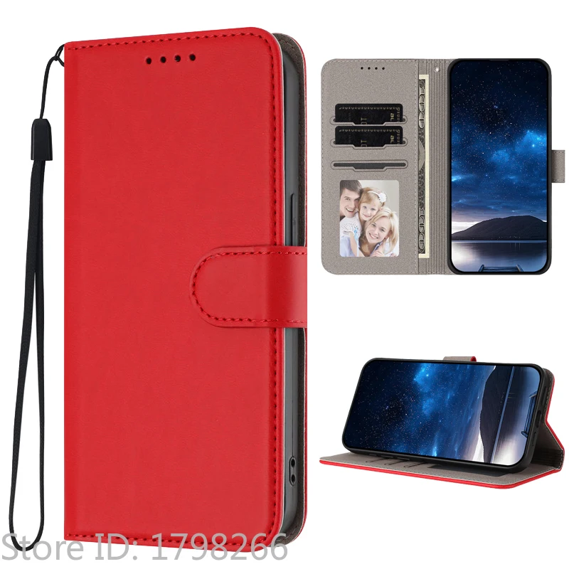 Luxury Pattern Flower Leather Phone Case - Flip Cover Wallet with Card Holder