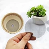 Pot Hole Mesh Pad Mat Grid Round Drainage Hole Screen for Pot Bottom Prevent Soil Loss Anti Bonsai Flower Plant Gardening Tools 4