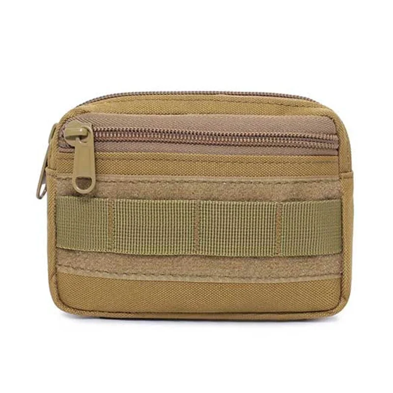 Doppelschichtige EDC-Tasche für Herren, Taktische Molle-Gürteltasche aus Oxford-Gewebe, Hüfttasche für Camping und Jagd, Zubehörtasche – Detail 16