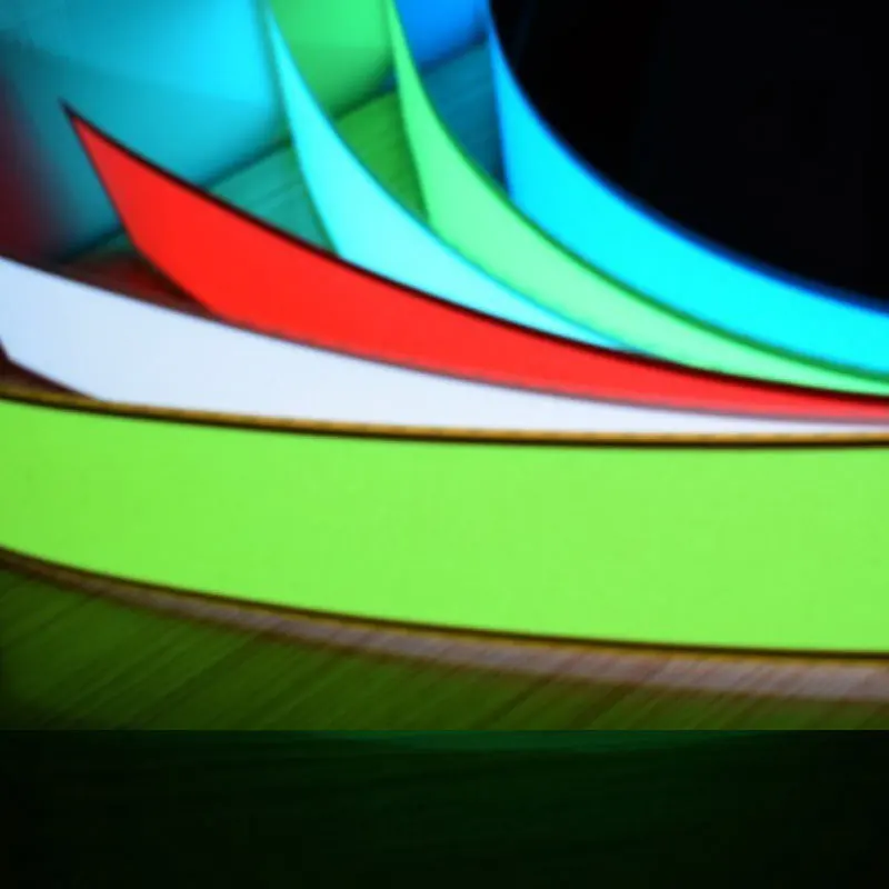 Flexible EL Light Panel Electroluminescent Back Light Strip Lamp for Home Car Party 30.3x5.3cm