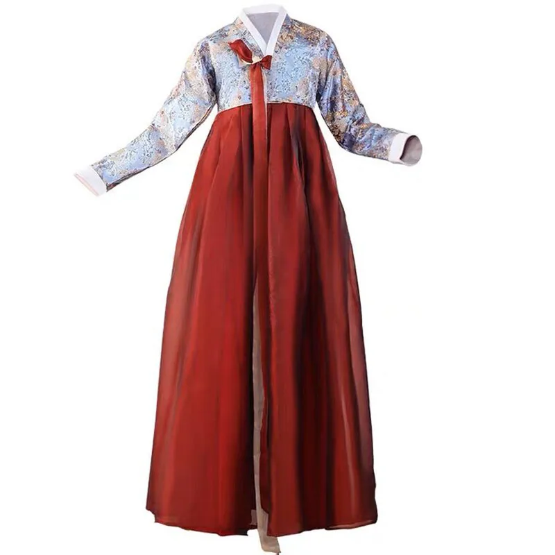 Traditional Korean Clothing Women New Hanbok Dress Ancient Costume Retro Court Korea Stage Performance Wedding Dance Dress