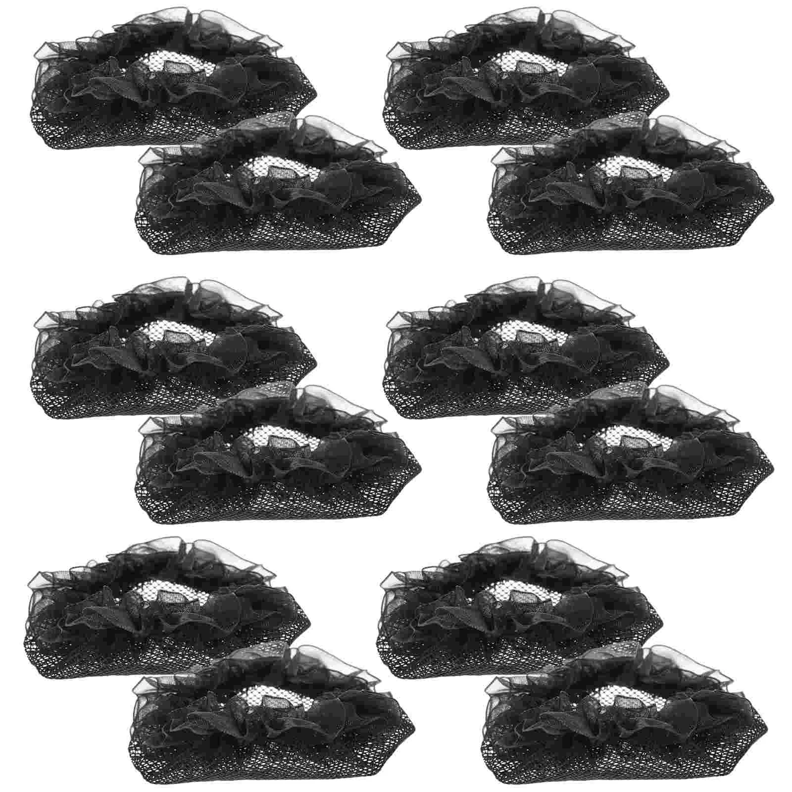 

Сетка для волос 20 шт., головной убор в пучок, сетка для волос, Женские аксессуары, булочки, Тканевая обложка, Женская тиара