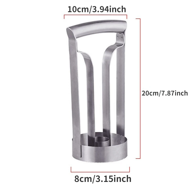 1Pc Kitchen Tool Stainless Steel Fruit Pineapple Corer Slicer Peeler Cutter Parer Pineapple Slicers fruit cutter