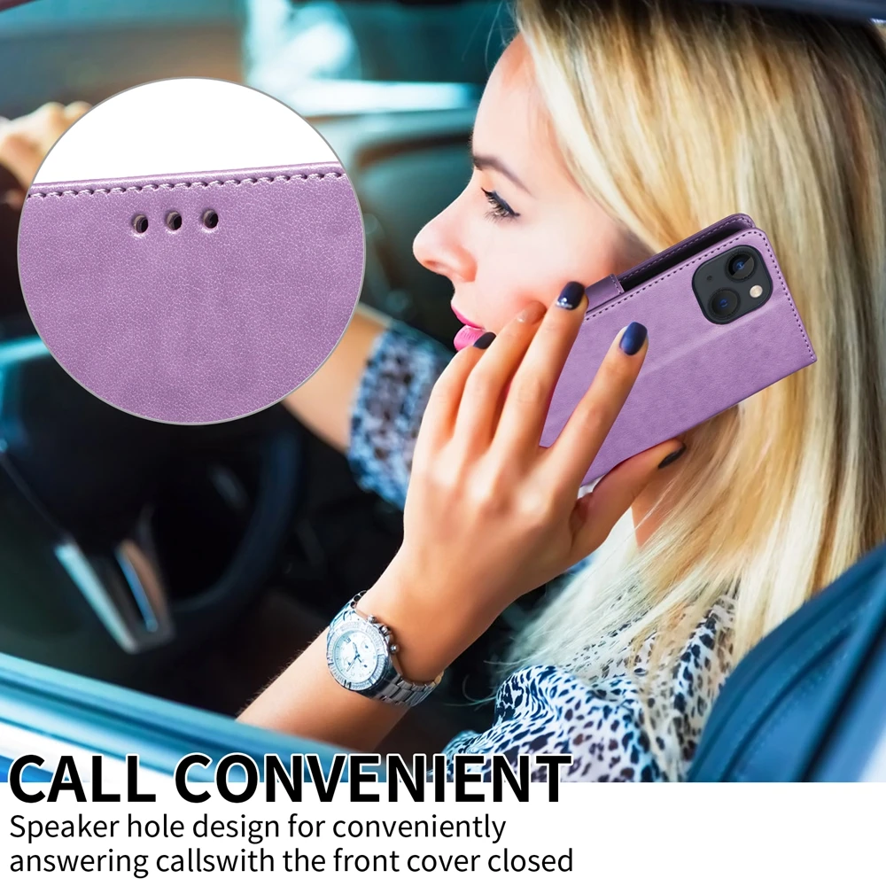 Magnetic Floral Leather Wallet Phone Case Cover