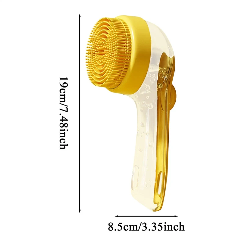 Silicone Pet Bath Brush 2
