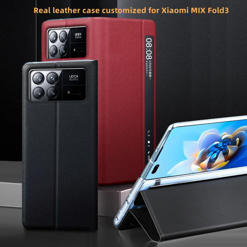 Nuova Pelle Di Lusso Per Xiaomi Mix Fold 3 Case Schermo Pieghevole Mix Flod3 Custodia A Conchiglia All-Inclusive Per Mi Mix Fold3