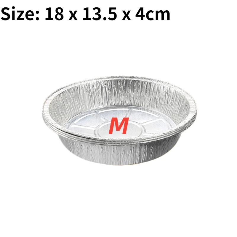 Plateau alimentaire en Aluminium jetable, 10 pièces, couvercle carré pour  accessoires de BBQ, boîte à déjeuner, fournitures de cuisine - AliExpress