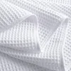 Microfiber Oversize Quick Dry Lint Free Bath Towel, 60 x 30 in, 4 Pack (White, Waffle Weave) 4