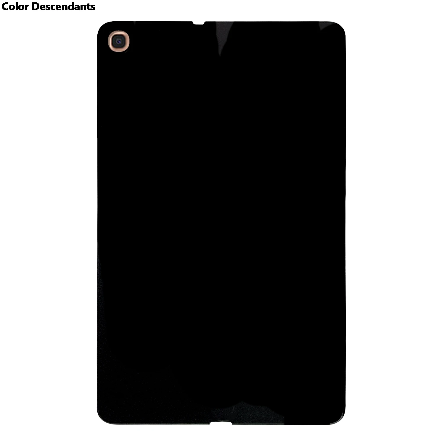 Enhanced Silicone Tablet Protective Case - Durable Black TPU Shell