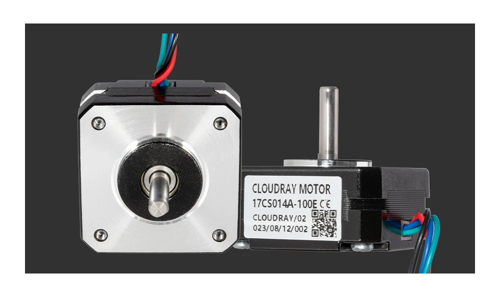Description Picture 3 of itemCloudray Nema 17 20mm 2-Phase Open Loop Stepper Motor 0.4N.m 1.0A Short Motor for CNC Extruder DIY 3D Printer motor