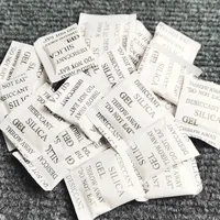 1g 50/100/200/500 packs Non Toxic nonwovens Silica Gel Desiccant Damp Kitchen Room Living Moisture Dehumidifier Absorber Bag 2