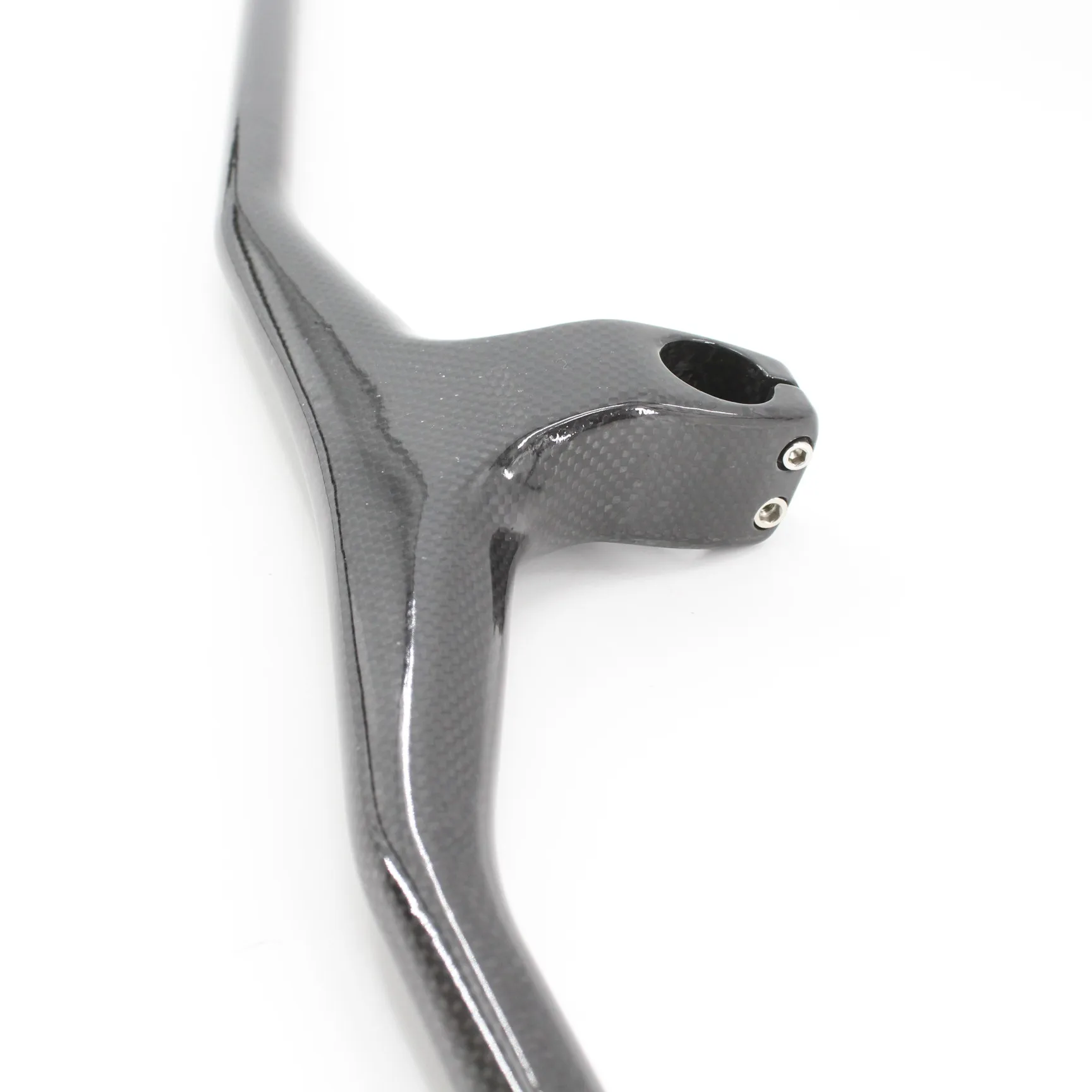 Tige De Guidon Carbone VTT – 20mm Décalage – Mat – Universelle