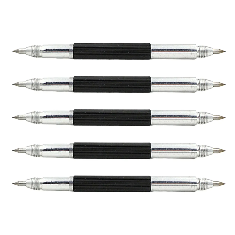 Scriber Pen Tool Steel Tip Double Ended Scribe Marker Scribing Pen Tungsten Carbide 13.7cm