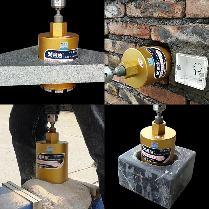 MX Diamond Core Drill Bit 180mm Length Reinforced Concrete Marble Air Conditioning Hole Wall Dry M22 Interface Diamond Drill Bit drill bit set drill bits drill bit