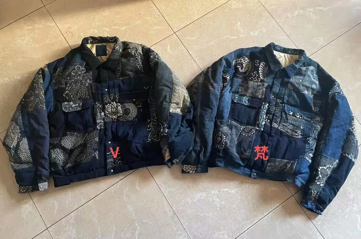 visvim ICT DOWN MUFFLER KOFU Indigo visvim ICT DOWN MUFFLER KOFU