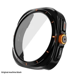 Premium Upgrade Kit for Galaxy Watch Ultra - Enhanced Tempered Glass Screen Protector (Black)