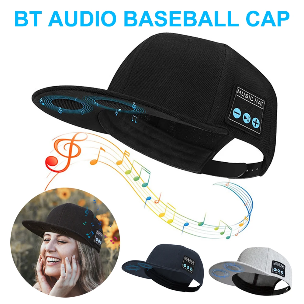 New Multi-functional Outdoor Hat with Bluetooth Speakers Detachable Wireless Adjustable Music Baseball Cap Running Sports Gift 3 S6459c8ca846b43f48906dfa0e0fe7af2d