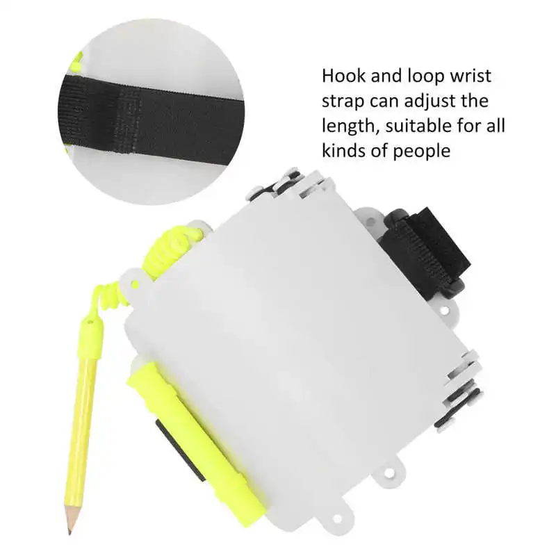 Lavagna Subacquea Con Matita E Clip - Per Immersioni, Snorkeling E Sport Acquatici - Foto 7