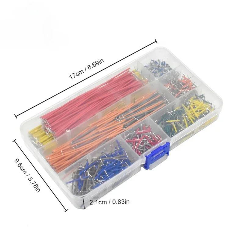 65/140/560/840 Pz/scatola Breadboard Senza Saldatura Ponticelli A Forma di U Breadboard Ponticello Cavo K di Filo per FAI DA TE Arduino Breadboard  502