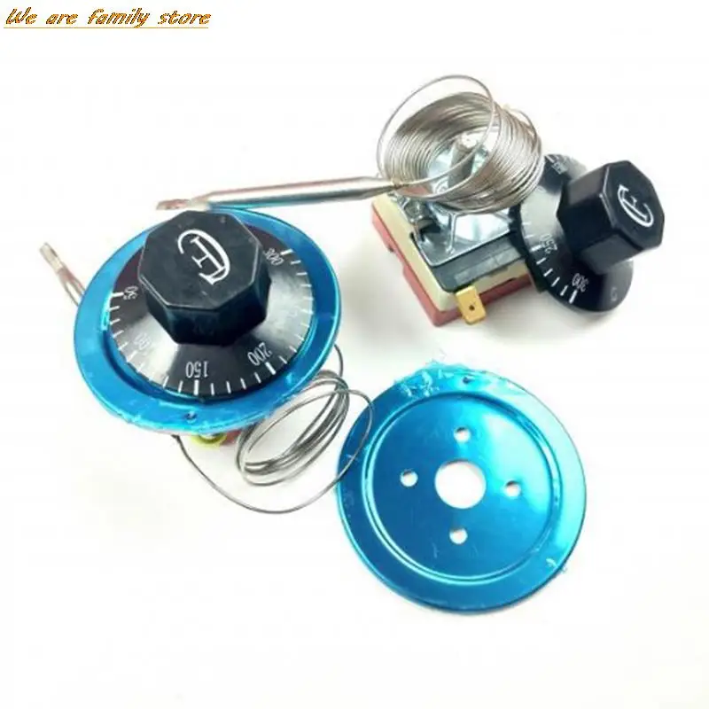 새로운 1PC 오븐 온도 조절기 노브 온도 컨트롤러 온수기 220V AC 16A 30-110/60-200/ 50-300