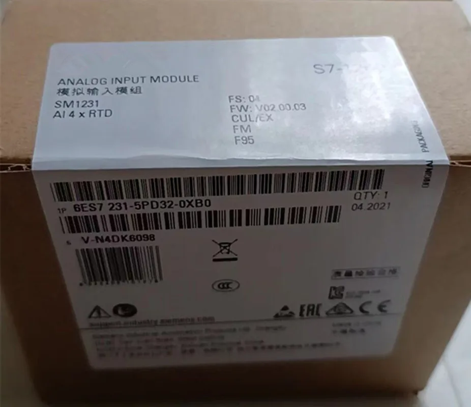 

New Original 6ES7 231-5PD30-0XB0 6ES7231-5PD30-0XB0 One Year Warranty Warehouse Spot Fast Delivery