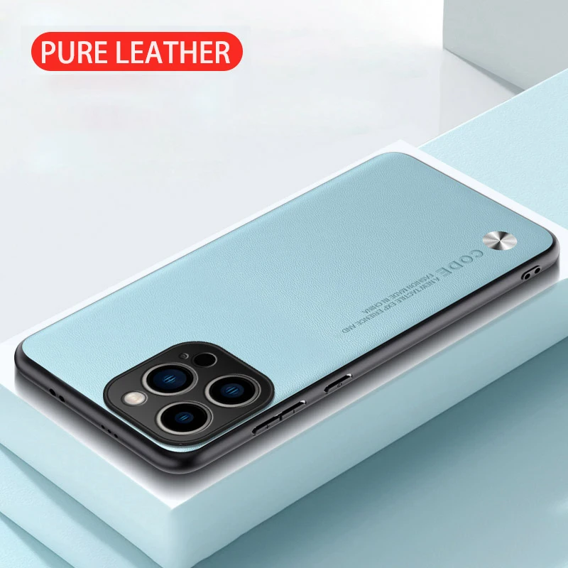 Luxury PU Leather Soft Silicone Protective Phone Case Cover