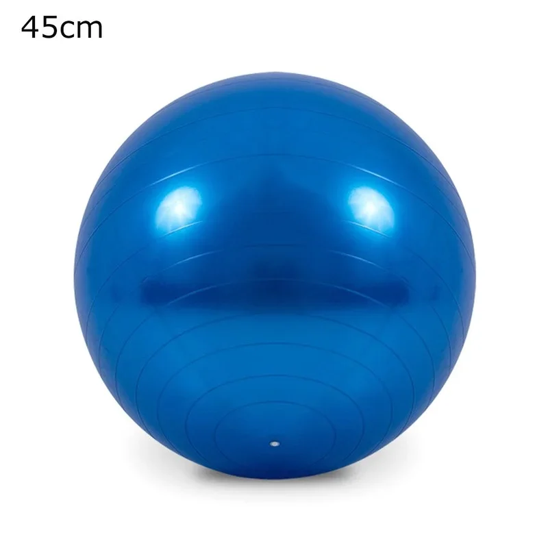PVC Fitness Ball Yoga Ball Thickening Explosion-proof Sports Home Fitness Pilates Equipment Balance 45cm