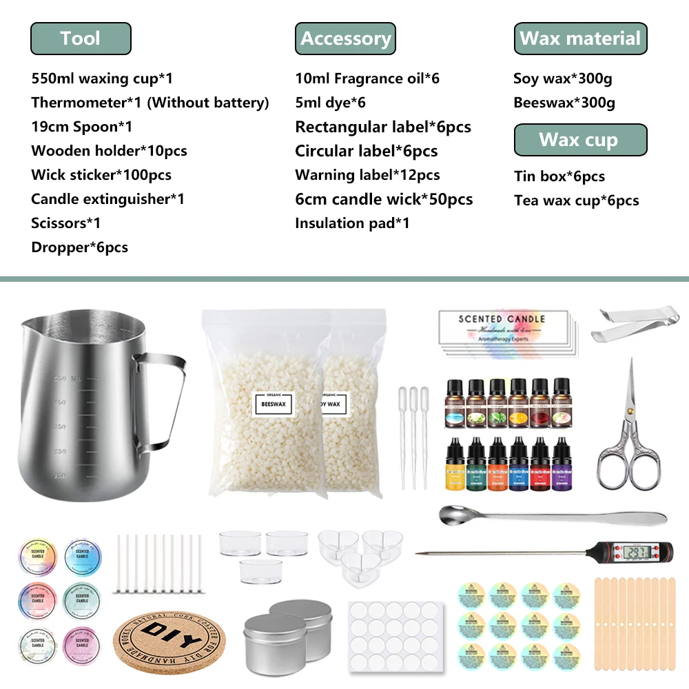 DIY Soy Candle Kit 2