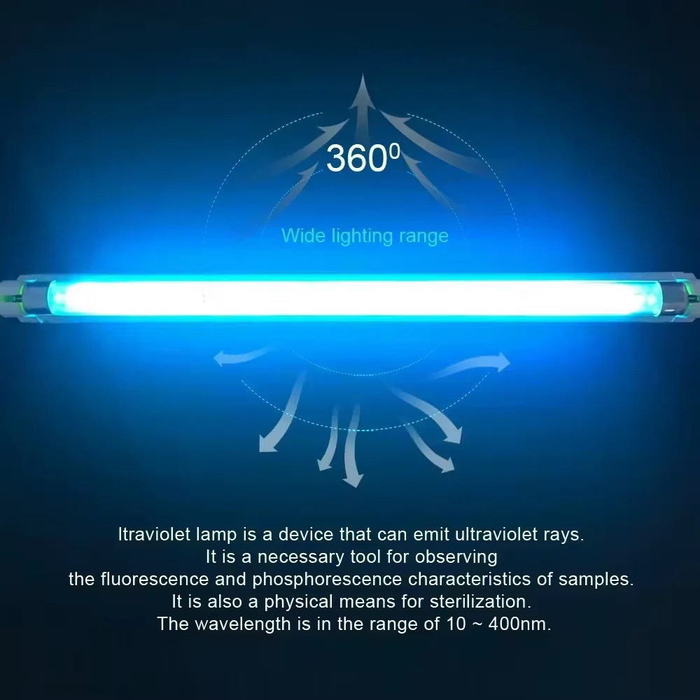 UV Sterilizer Light T5 LED Light Bar Tube 8W 6W 220V 110V Ultraviolet Lamp Disinfection UVC Lamp Mite Removal In Home Bedrooms