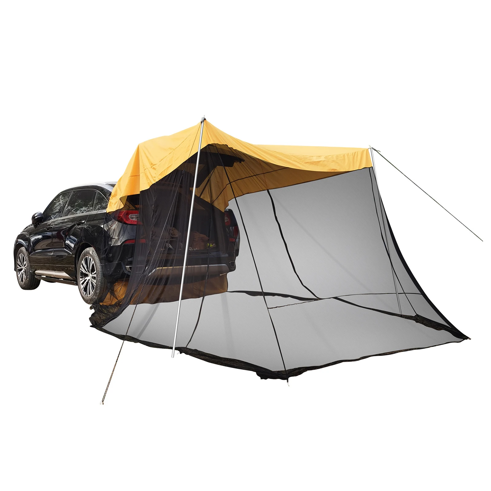 Camping Tent Car Awning Sun Shelter Portable Waterproof Roof Top Tents For Outdoor Travel 3-4 Person