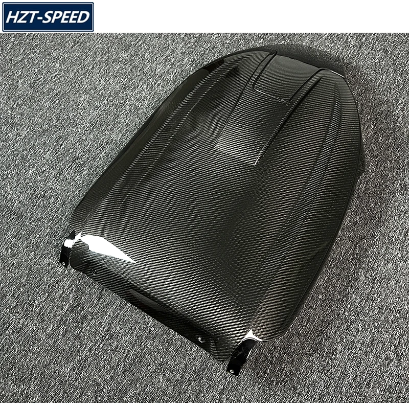 BMW M3 G80 2021 Up용 건식 탄소 섬유 교체 스타일 자동차 의자 뒷면 커버