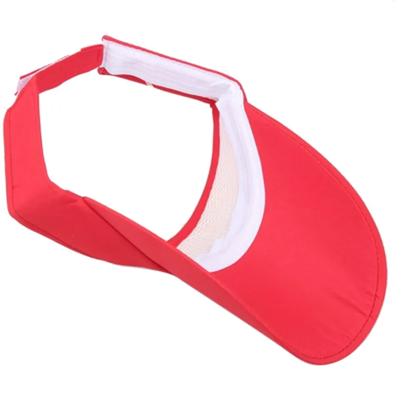 Sports Sun Hats Golf Caps Unisex Women Men Cotton Blend Tennis Hat Sports Wide Solid Casual Sun Visor Hat Cap Summer Golf Cap