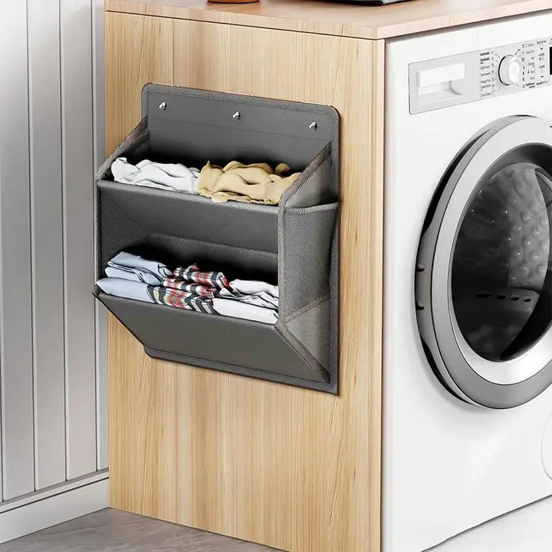 RV Shoe Storage with Adhesive Tape Door Shoe Rack and Large Deep Pockets for Campers Saving Space Wardrobe Storage Hat Toiletry