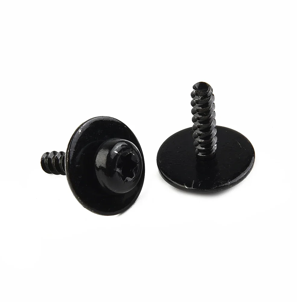 Under Engine Screw Bolt 10pcs Air Dam Deflector Black For Ford Focus Escape Shield Accessories