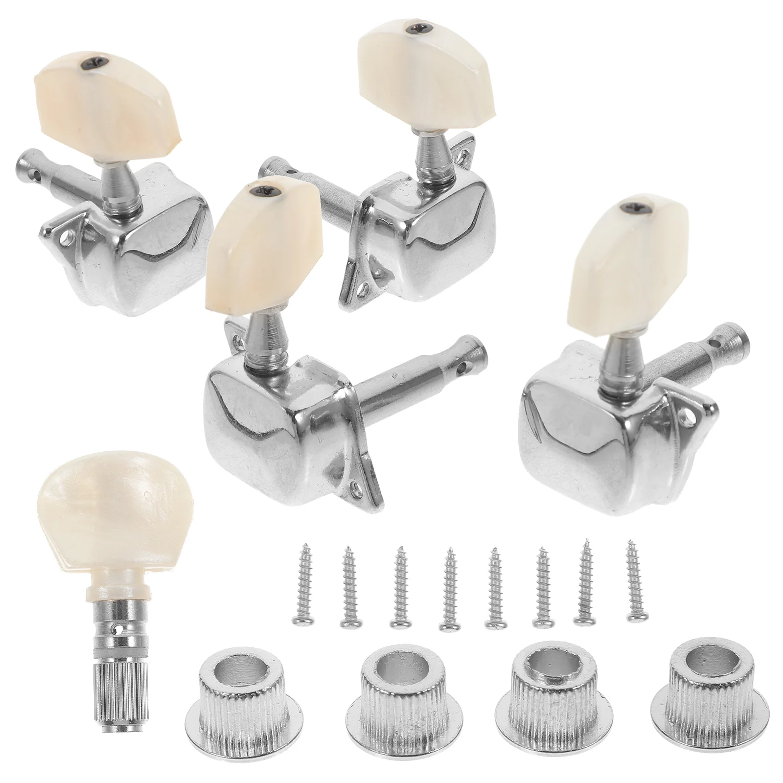

Musical Instrument The Strings Banjo Knob Zinc Alloy Pvc Classical Guitar Tuners Tuning Kit
