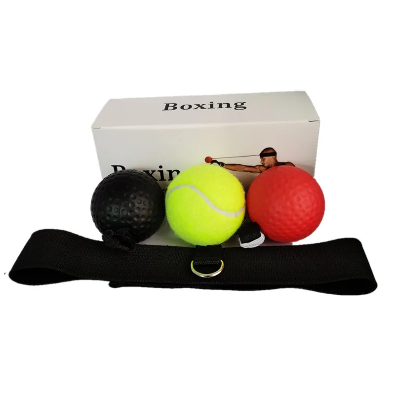 Head-mounted Boxing Speed Ball Venting Air Strike Fighting Training Ball Bouncing Reaction Punching Speed Balls Boxing