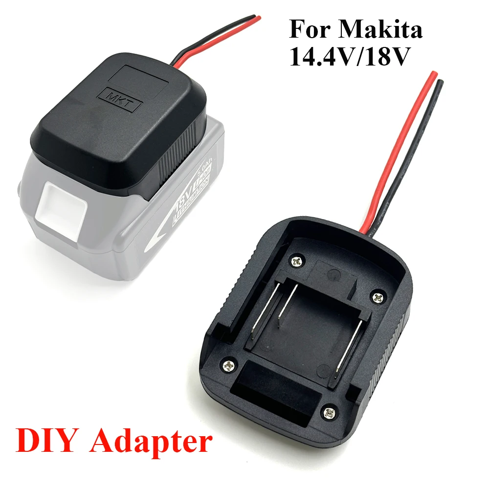 For Makita MT 18V Li-ion Battery Adapter DIY Battery Cable Connector Output Adap