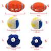 Dog Toy For Small Medium Large Dogs Cats Squeaky Ball Teeth Cleaning Interactive Chew Toys French Bulldog Labrador Pet Supplies 5