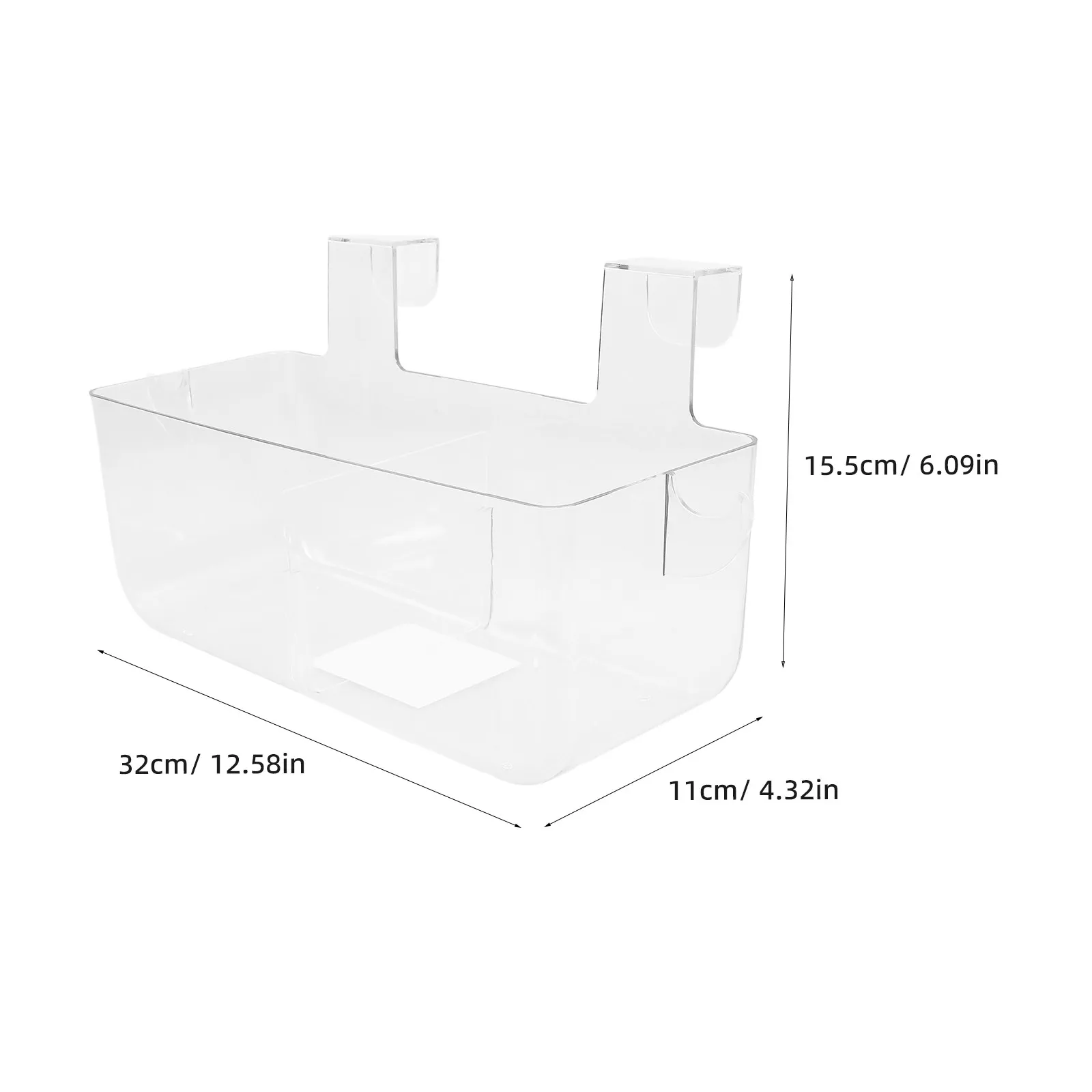 벽걸이 수납함 정리함 사무실 책상 침실 벽걸이 다용도 플라스틱 정리함 잡화 보관함