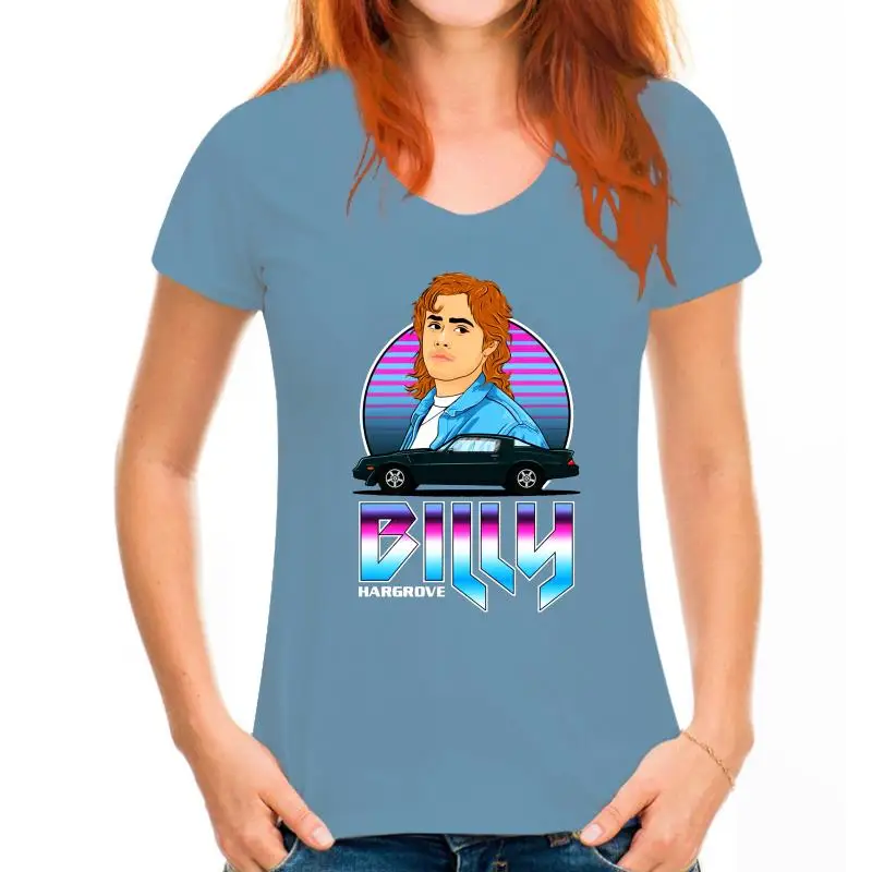 thumbnail image 1 of Camiseta unisex de Billy Hargrove Stranger Retro 80'S Metal Dacre Montgomery Things, camiseta para hombre, camiseta pintada, camiseta 2024, camiseta para hombre, 1 of 5