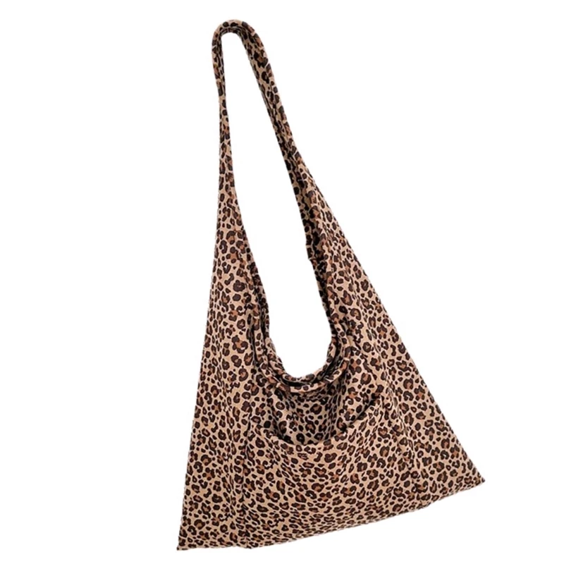 Fashionable Leopard Pattern Single Strap Large Handbag for Daily Use and Travel 4