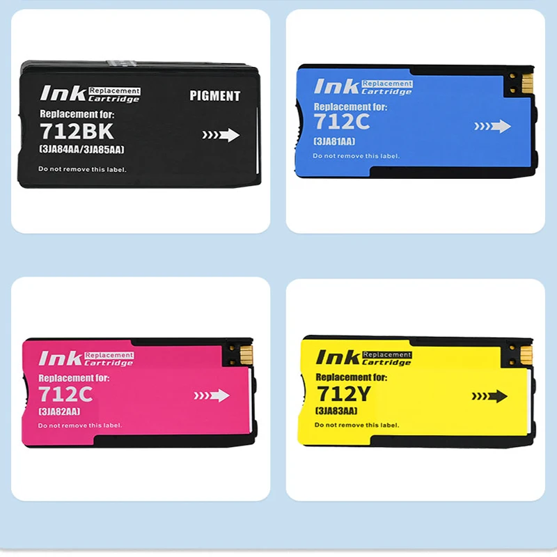 

einkshop For HP 712 3ED68A HP712 712XL Ink Cartridge for HP712 for HP Designjet T650 T250 T210 T230 Printer