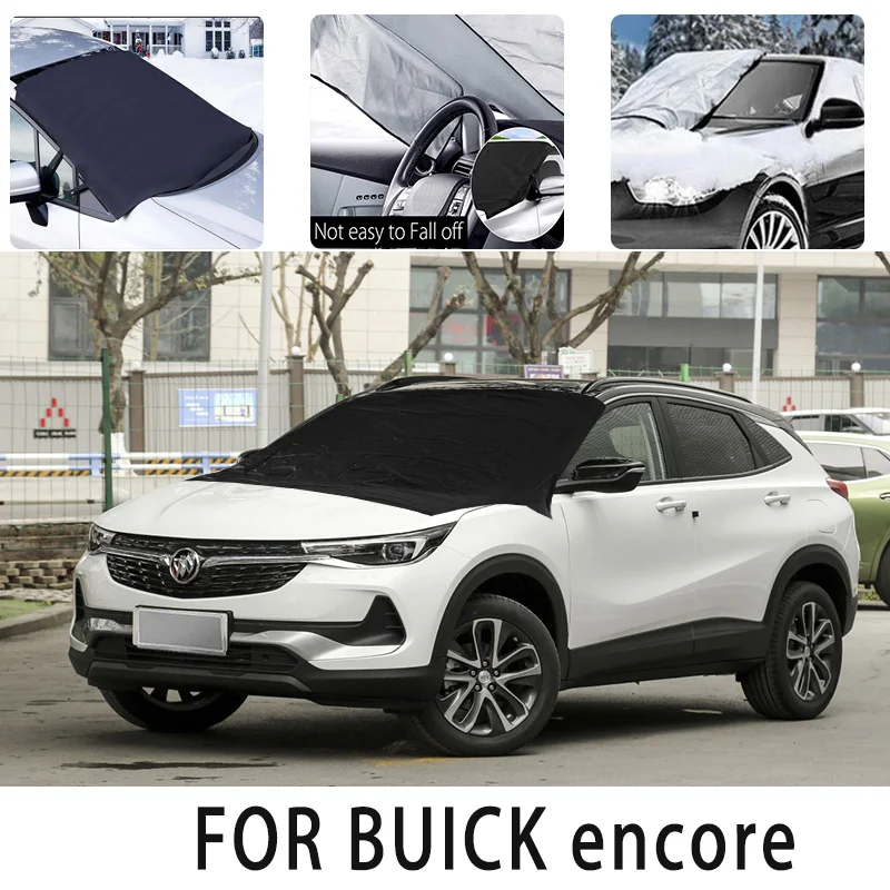 

Автомобильный Снежный чехол, передняя крышка для BUICK анклава, защита от снега, теплоизоляция, защита от солнца, ветра, мороза, автомобильные аксессуары