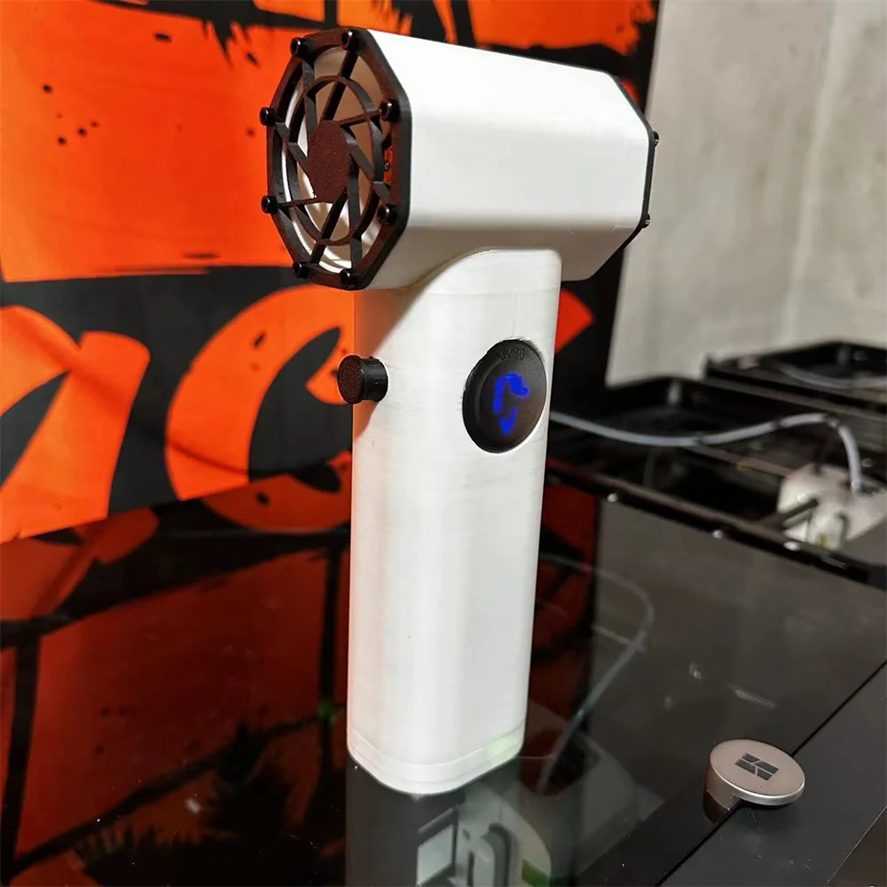 

Turbo Jet Fan Turbocharged powerful motor Handheld turbo fan, high-power hair dryer, vacuum cleaner,Keyboard Cleaning Tool