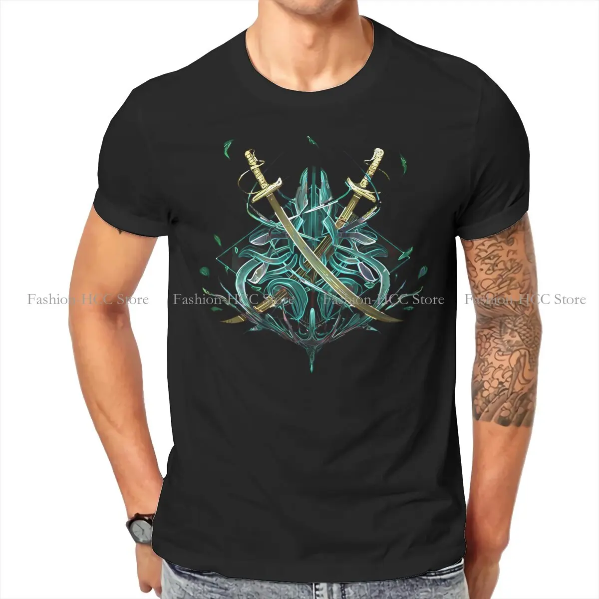 Fanart Tshirt Girocollo Last Epoch Game Fabric Basic T Shirt Uomo Top Fashion