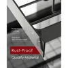 Dish Drying Rack - Large Over The Sink Dish Drainer Drying Rack, Large Capacity Stainless Steel Dish Rack, Storage Rack 4