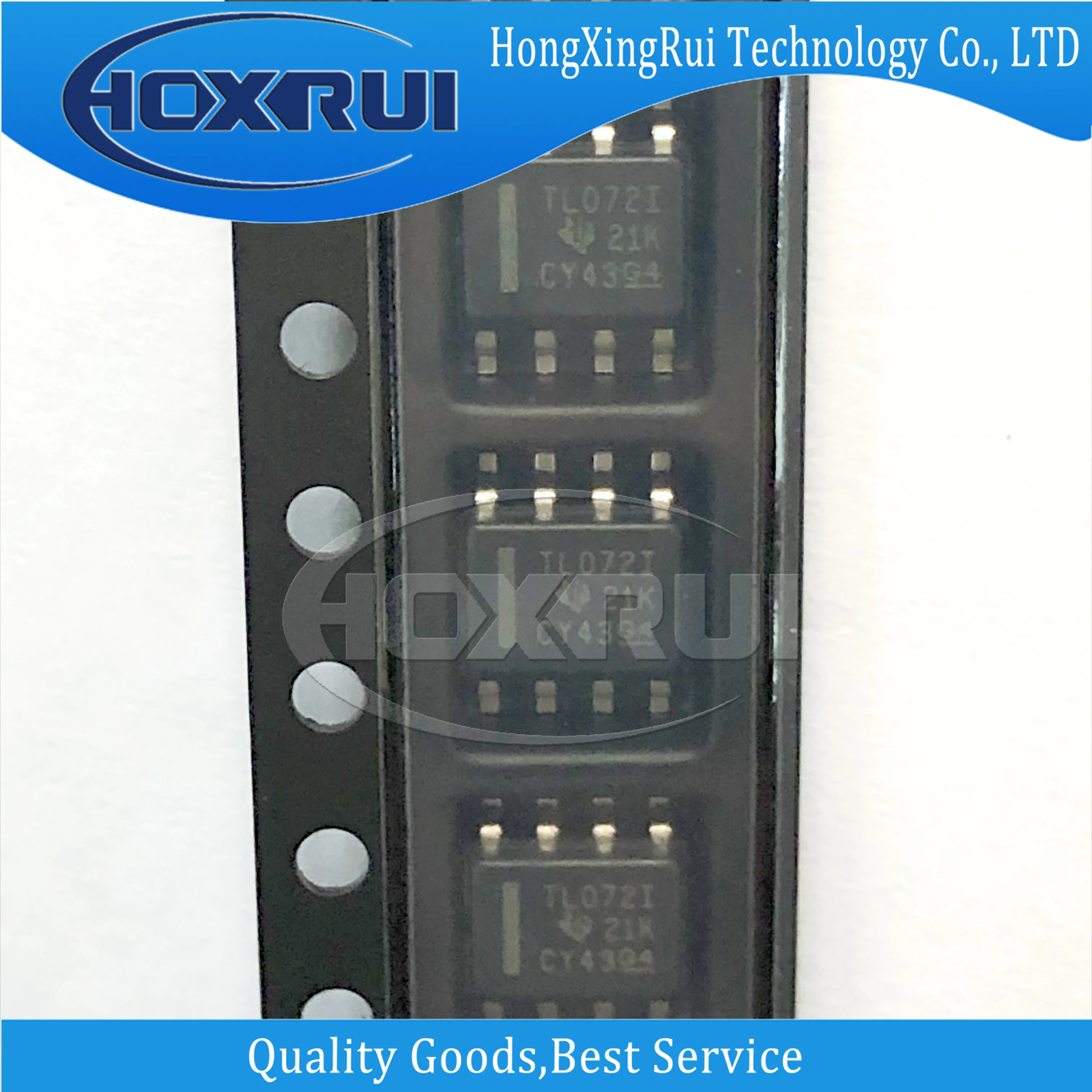 

5 PCS/LOT TL072IDR SOP-8 TL072I Dual Operational Amplifier 3MHz 13V/µs 7V~36V