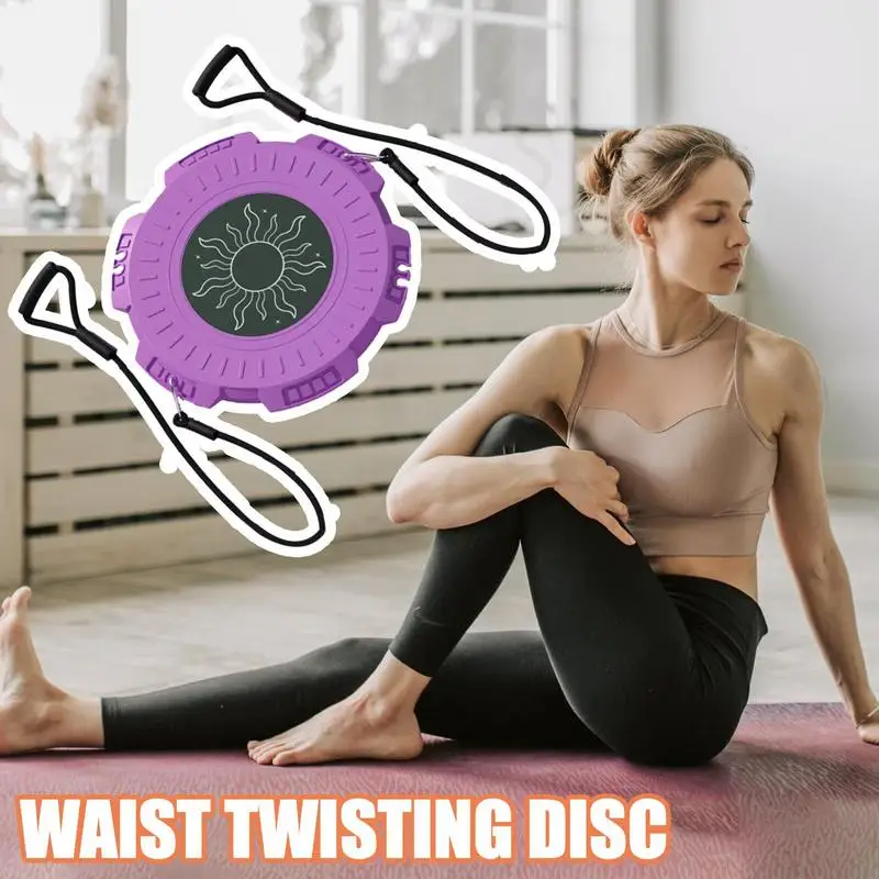 Twist Workout Board Fitness Balance Board Core Twist With Tension Rope And Magnet Workout Machine For Gym Fat Loss