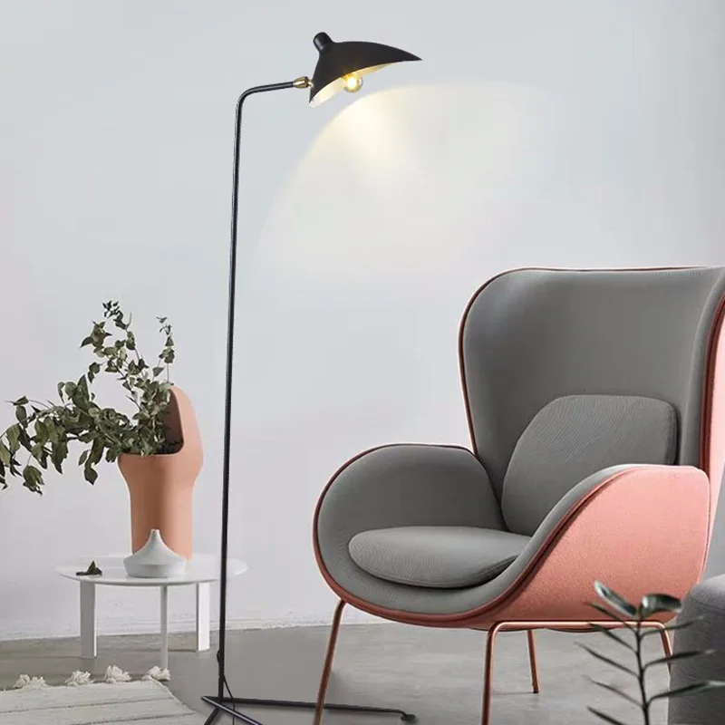 Designer Tripod Floor Lamp Nordic Adjustable Spider Arm Stand light Loft Industrial Living Room Bedroom Decor Indoor Lighting |
