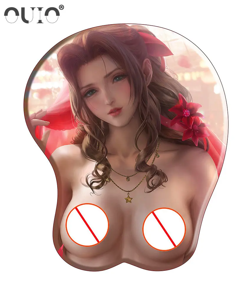 Nier Mousepad 3D Big Tits Naked Nipples Sexy MousePad Final Fantasy Chest  Silicone Mouse Mice Pad Wrist Rest Support Carpet Desk - AliExpress